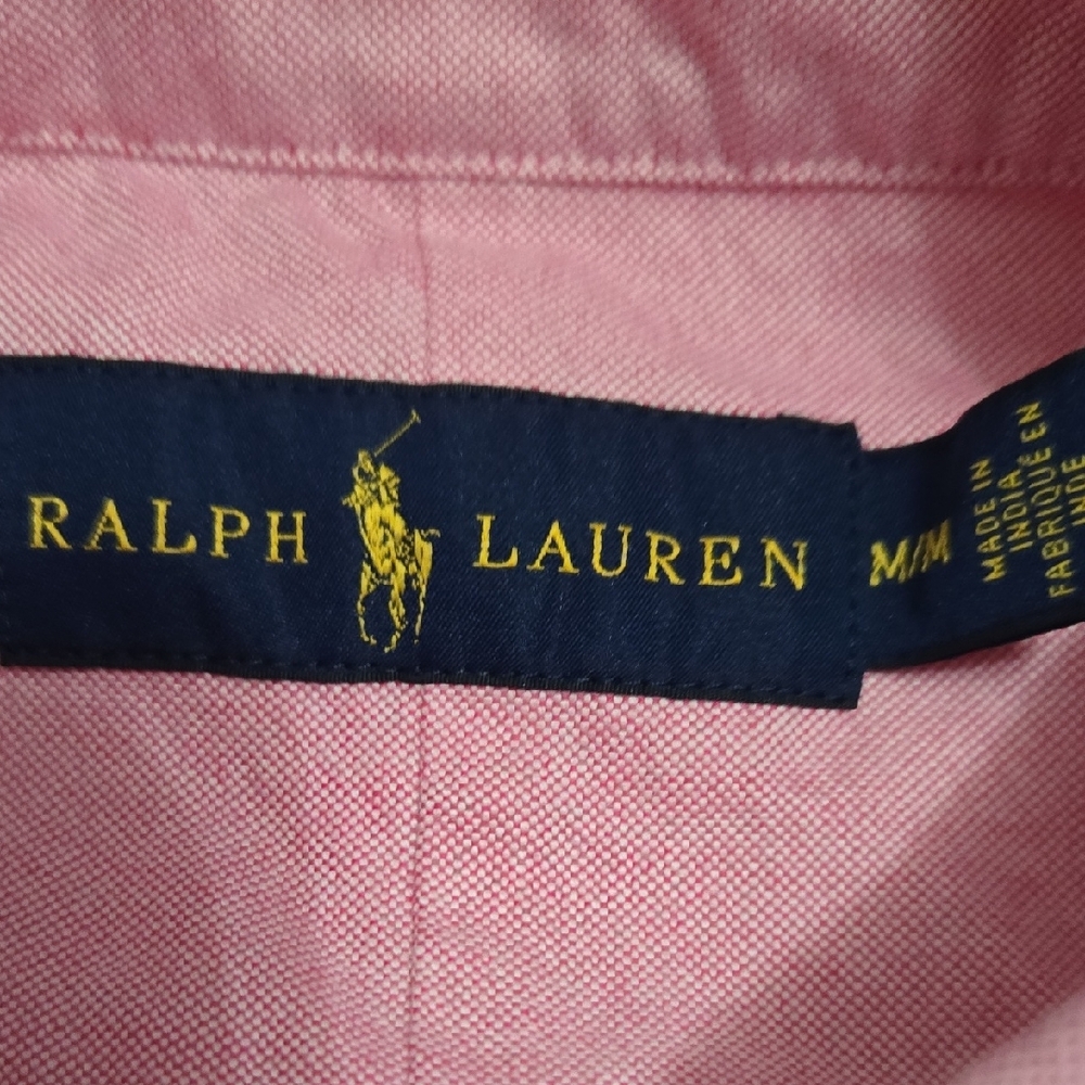 Ralph Lauren Men's Button-Down Shirt in Pink - Picture 6 of 7